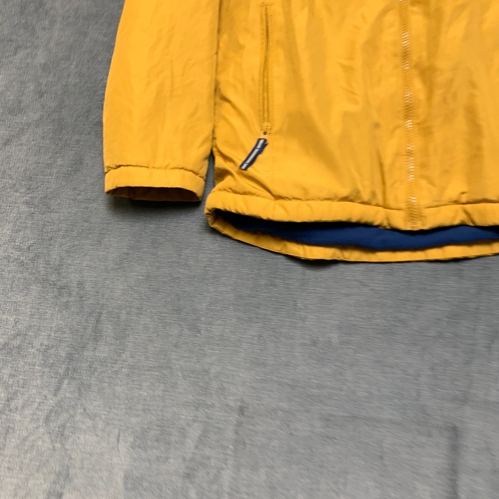 All in Motion Reversible Jacket Boy XL Yellow Water Resistant Mock Neck Full Zip - Picture 2 of 15